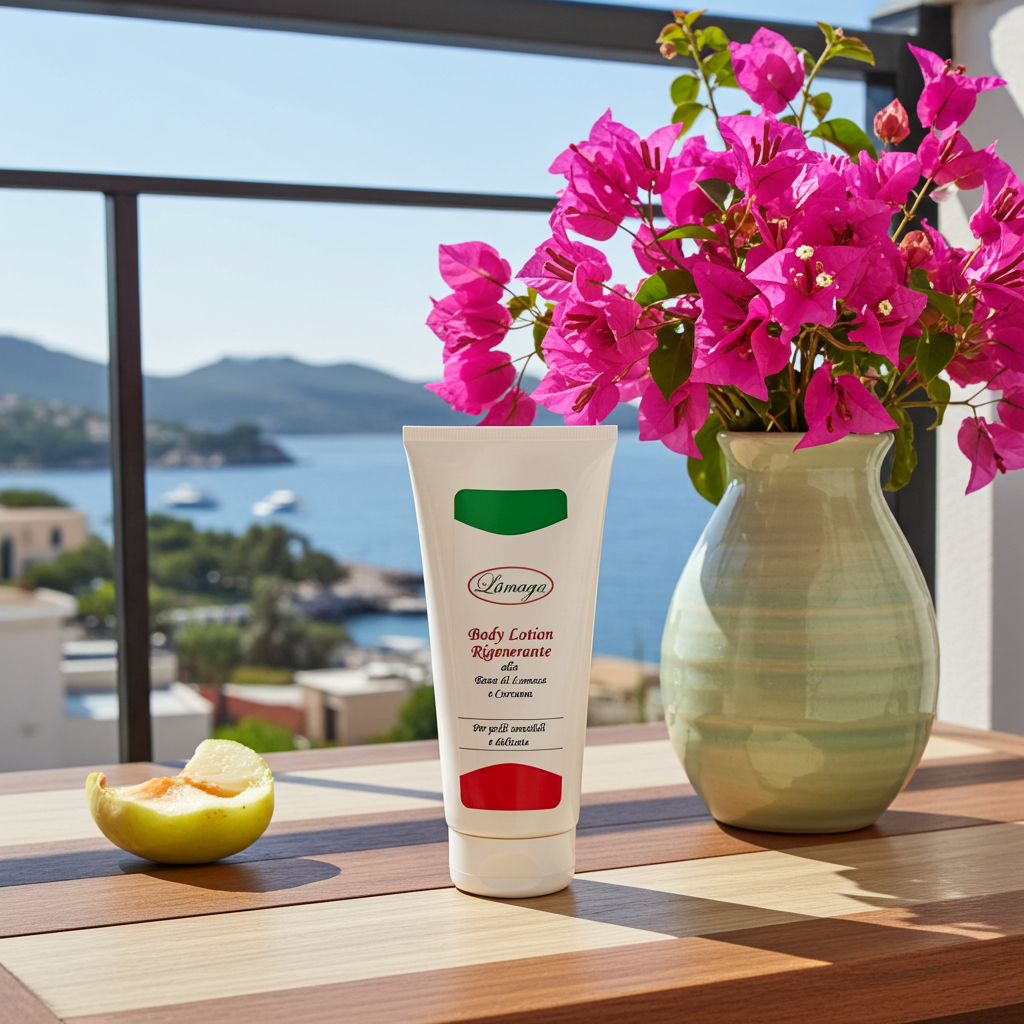 Body Lotion Rigenerante alla Bava di Lumaca e Curcuma
