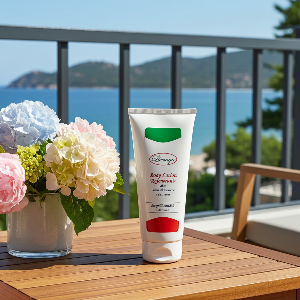 Body Lotion Rigenerante alla Bava di Lumaca e Curcuma